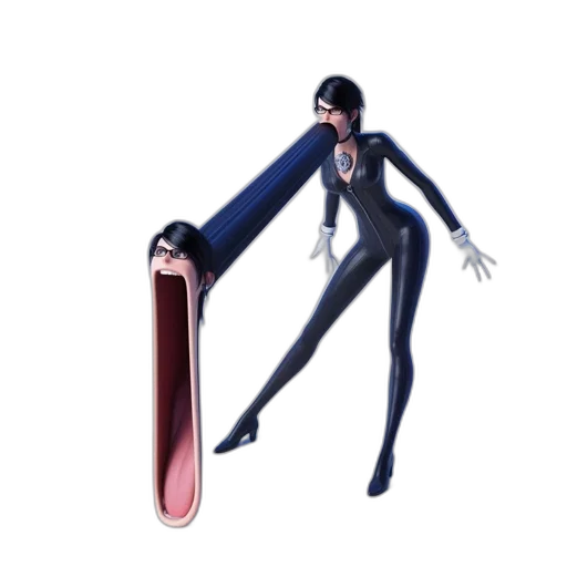 staff, creature, hair, weapon transparent PNG cut-out