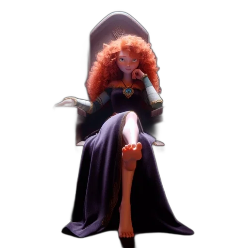 crown, staff, dress, umbrella transparent PNG cut-out