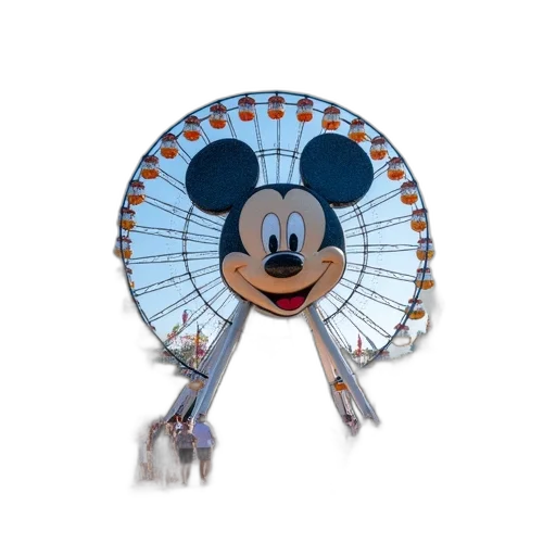 umbrella, mask, jacket, staff transparent PNG cut-out