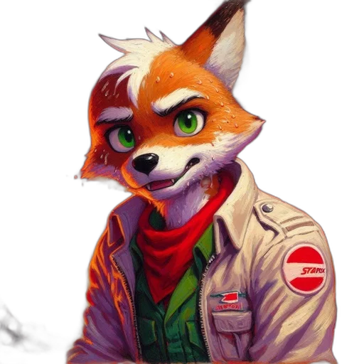 jacket, staff, animal, face transparent PNG cut-out