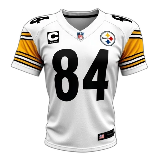 white, steelers, jersey, abbreviation transparent PNG cut-out