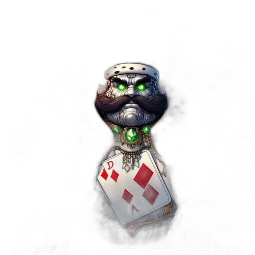 staff, mask, crown, creature transparent PNG cut-out