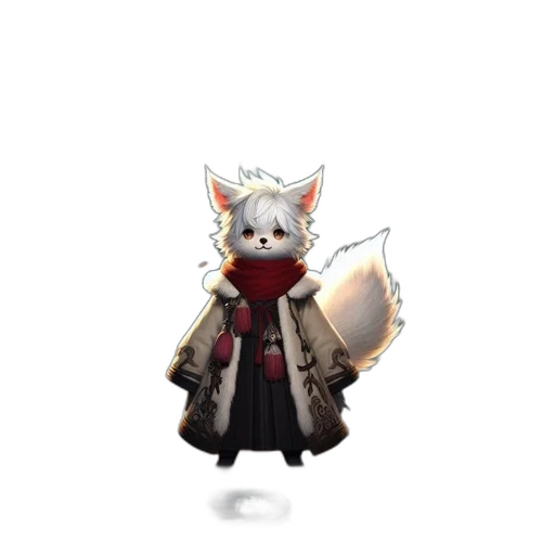staff, creature, animal, jacket transparent PNG cut-out