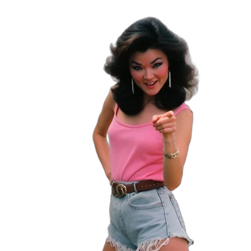 dress, jacket, jewelry, vaporwave transparent PNG cut-out