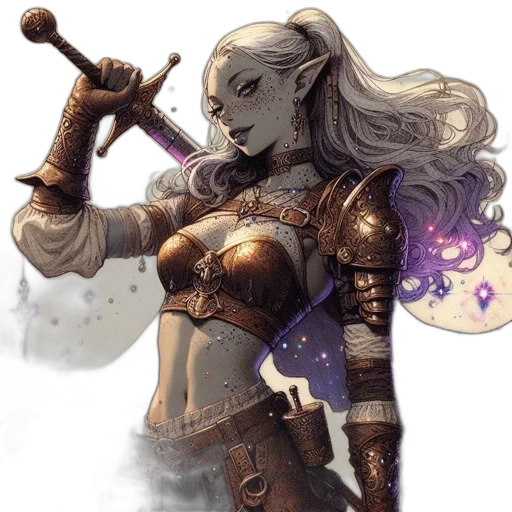staff, sword, fantasy art, concept art transparent PNG cut-out