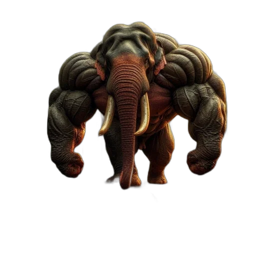 hair, animal, creature, weapon transparent PNG cut-out