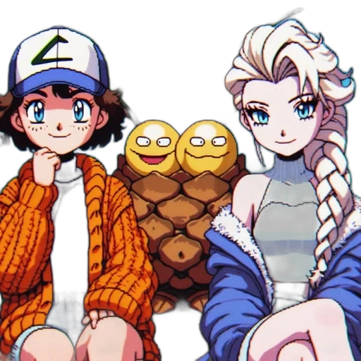 pixel art, anime, vaporwave, concept art transparent PNG cut-out