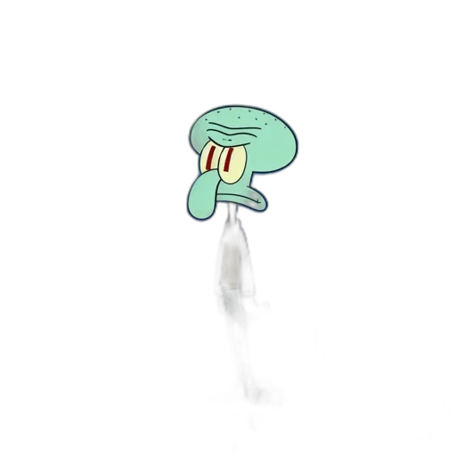 hat, creature, staff, robot transparent PNG cut-out