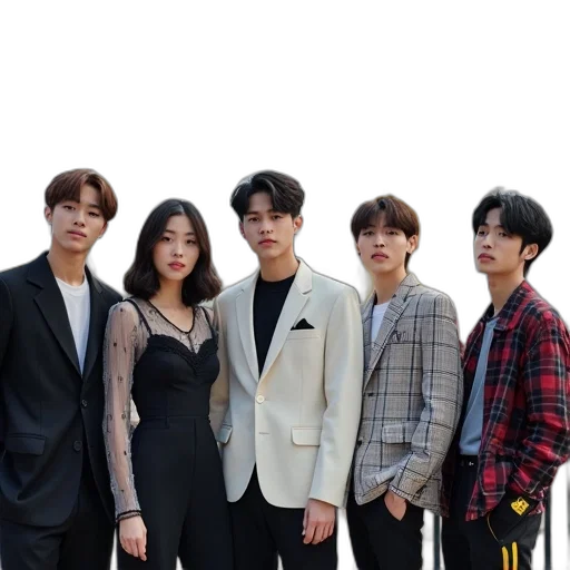 korea, idol, band, voice transparent PNG cut-out