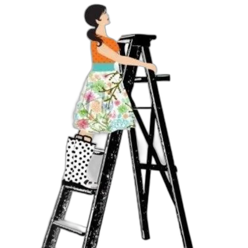 dress, staff, furniture, photorealistic transparent PNG cut-out