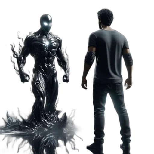 concept art, 3d render, comic book art, fantasy art transparent PNG cut-out