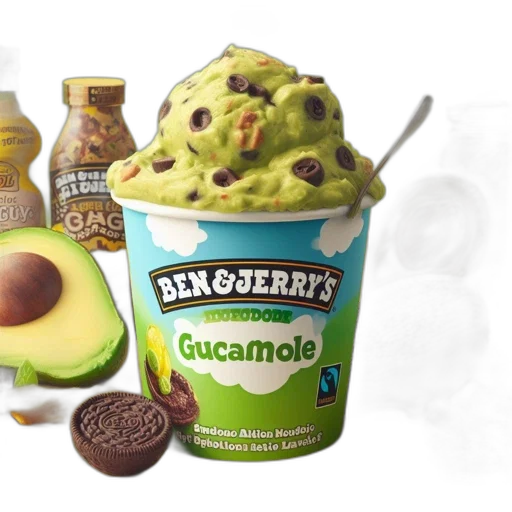 food, 3d render, green, image transparent PNG cut-out