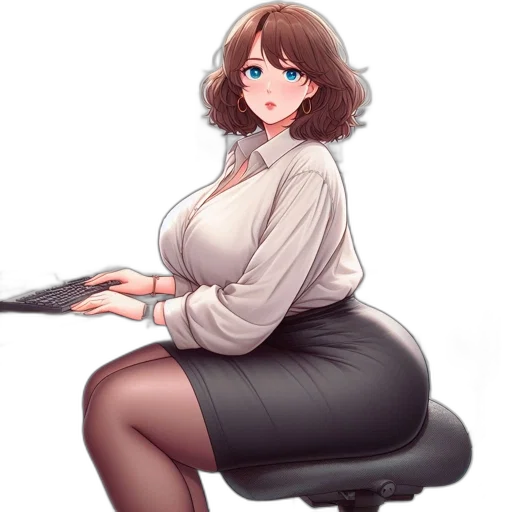 staff, dress, weapon, robot transparent PNG cut-out