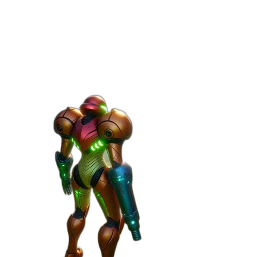 robot, weapon, staff, creature transparent PNG cut-out
