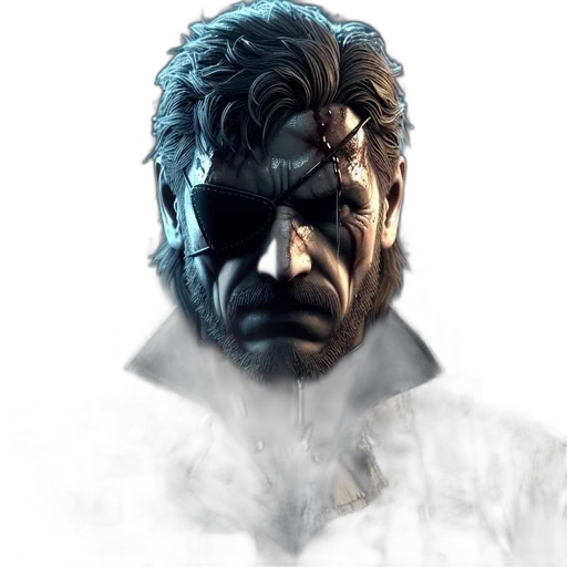 face, mask, jacket, concept art transparent PNG cut-out