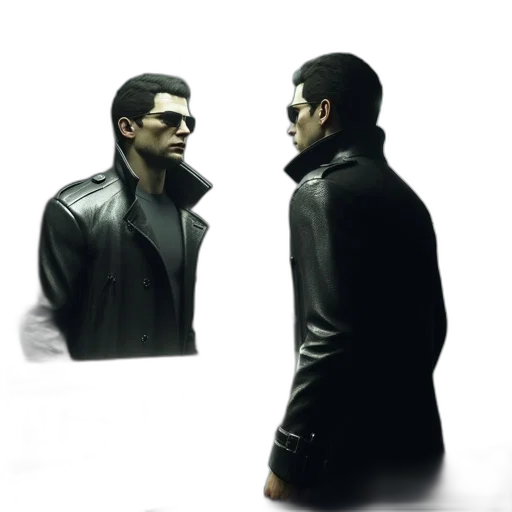 jacket, concept art, 3d render, comic book art transparent PNG cut-out