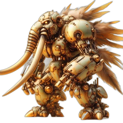 robot, dragon, weapon, concept art transparent PNG cut-out