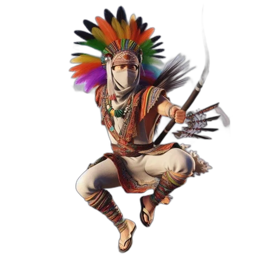 staff, weapon, mask, concept art transparent PNG cut-out