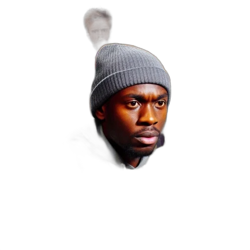 hat, face, jacket, mask transparent PNG cut-out