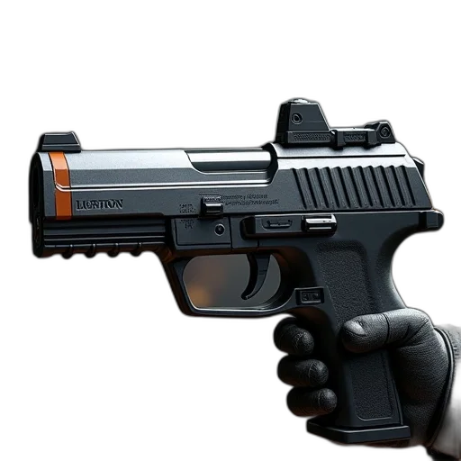weapon, 3d render, photorealistic, concept art transparent PNG cut-out