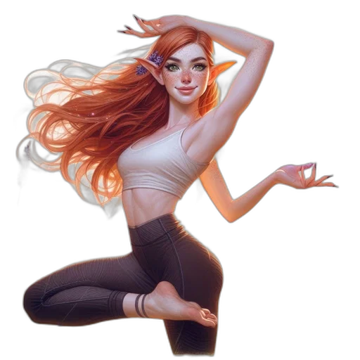 fantasy art, concept art, comic book art, cartoon transparent PNG cut-out