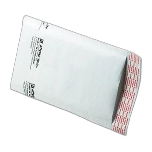 weapon, white, padded, envelope transparent PNG cut-out