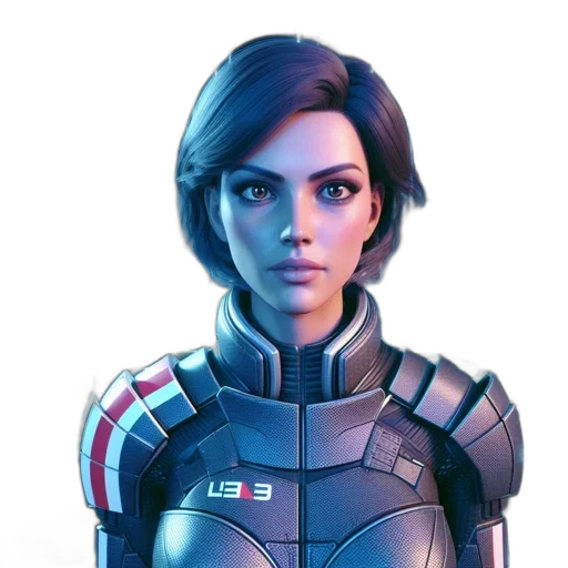 robot, face, jacket, concept art transparent PNG cut-out