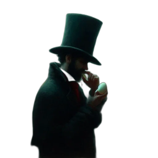 hat, staff, mask, bottle transparent PNG cut-out