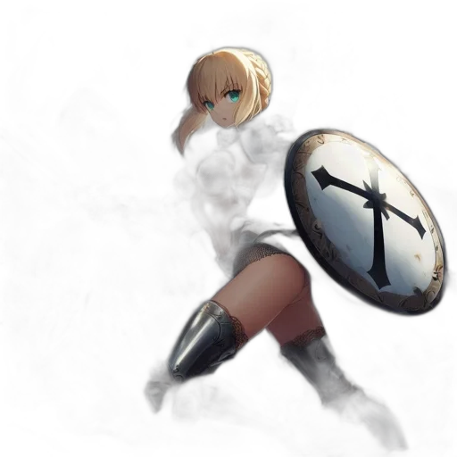 sword, weapon, robot, staff transparent PNG cut-out