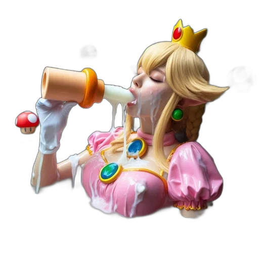 crown, staff, dress, weapon transparent PNG cut-out