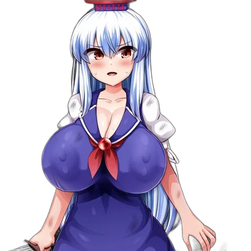 dress, hat, staff, robot transparent PNG cut-out