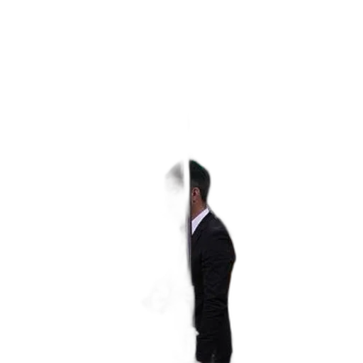 staff, jacket, robot, face transparent PNG cut-out