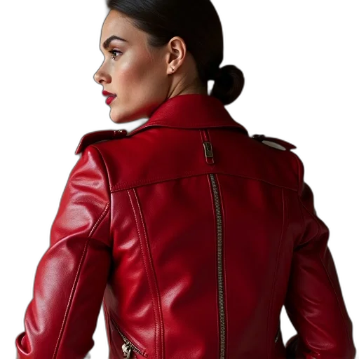 jacket, concept art, cyberpunk, photorealistic transparent PNG cut-out