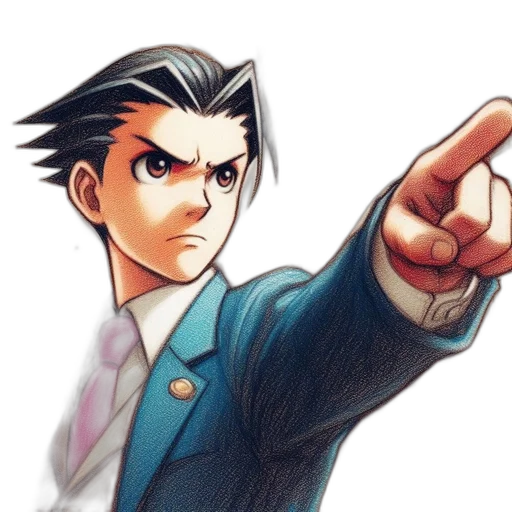 staff, jacket, weapon, face transparent PNG cut-out