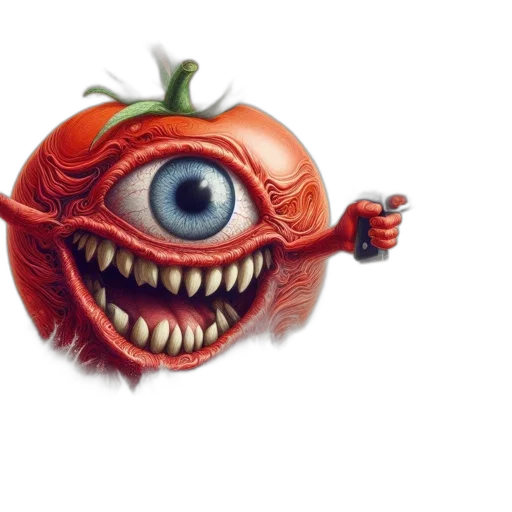 creature, mask, food, face transparent PNG cut-out