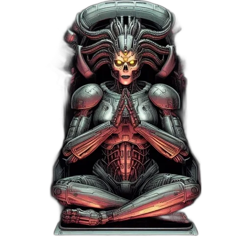 mask, robot, face, concept art transparent PNG cut-out