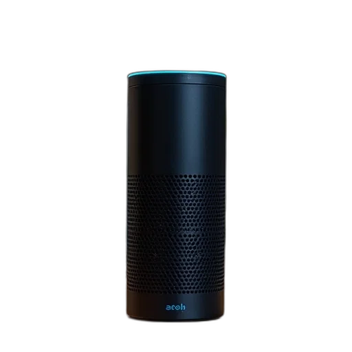 robot, amazon, echo, shown transparent PNG cut-out