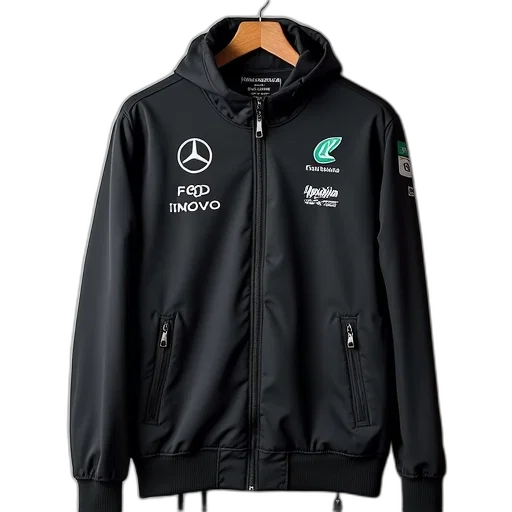 jacket, mercedes, team, size transparent PNG cut-out