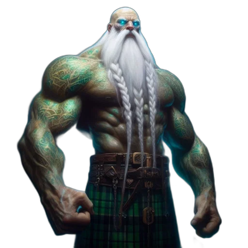 creature, hair, animal, sword transparent PNG cut-out
