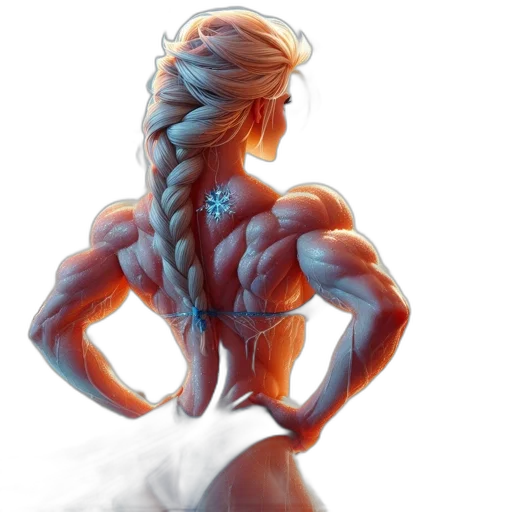 hair, concept art, fantasy art, watercolor transparent PNG cut-out