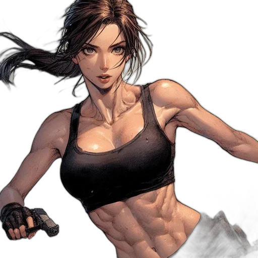 comic book art, concept art, photorealistic, fantasy art transparent PNG cut-out