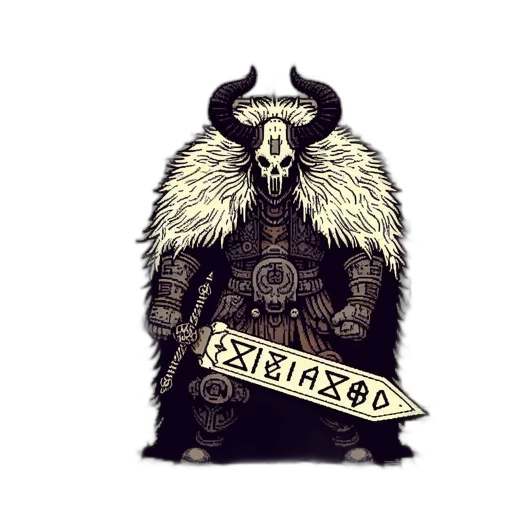 dragon, sword, jacket, staff transparent PNG cut-out