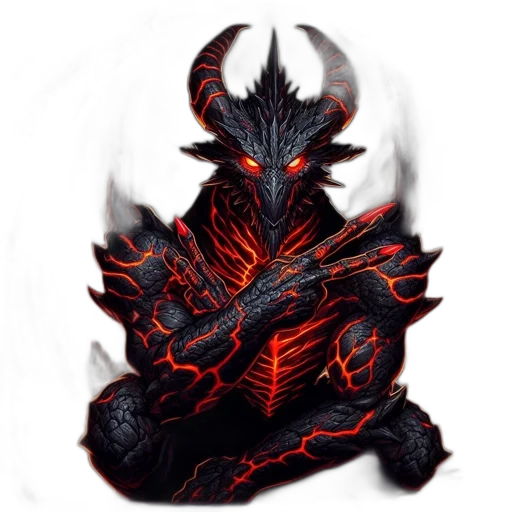 dragon, mask, creature, weapon transparent PNG cut-out