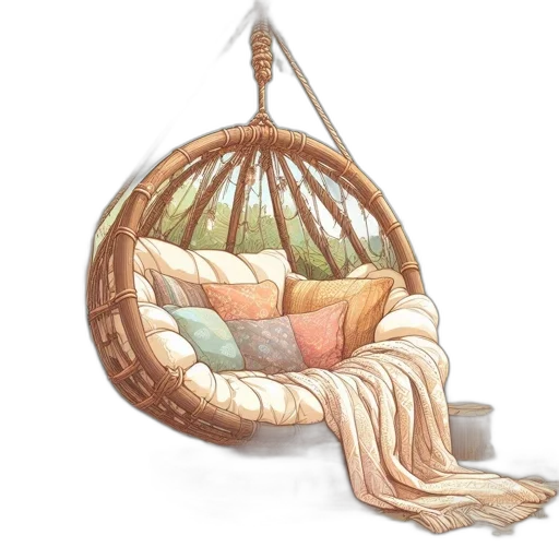 furniture, hat, umbrella, watercolor transparent PNG cut-out