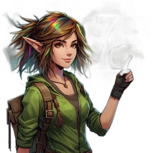 staff, fantasy art, concept art, pixel art transparent PNG cut-out