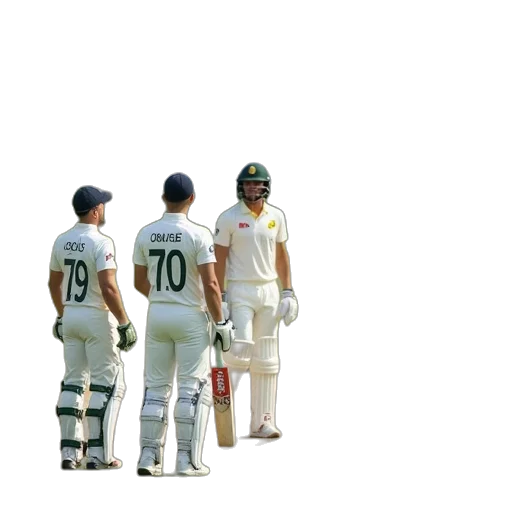 australia, batsmans, white, uniforms transparent PNG cut-out