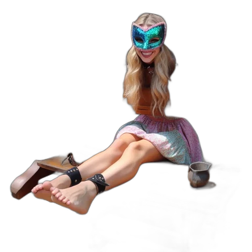 mask, robot, shoes, furniture transparent PNG cut-out