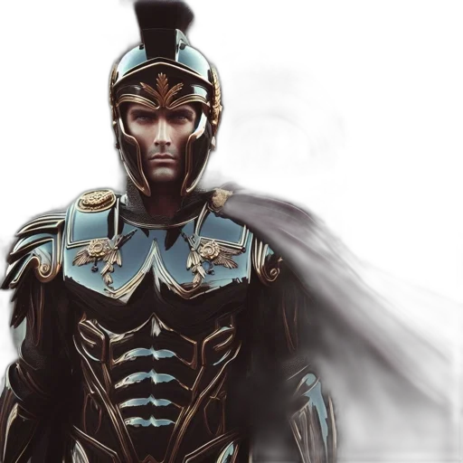 robot, concept art, comic book art, fantasy art transparent PNG cut-out