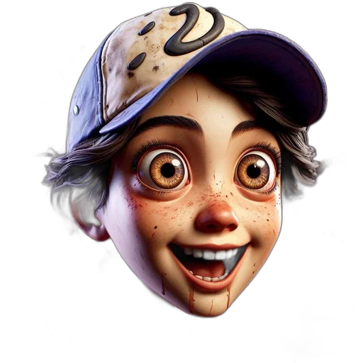 face, mask, creature, hat transparent PNG cut-out