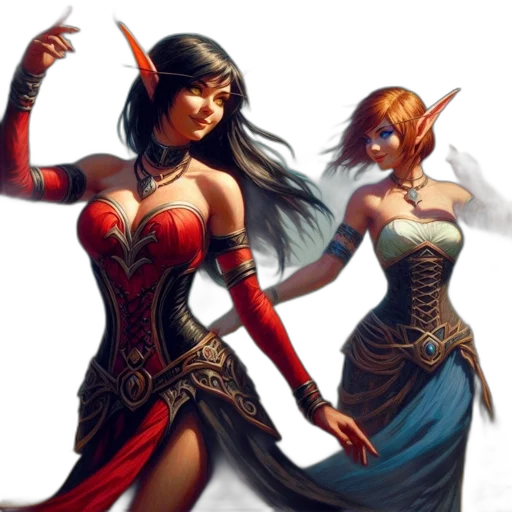 fantasy art, concept art, comic book art, pixel art transparent PNG cut-out
